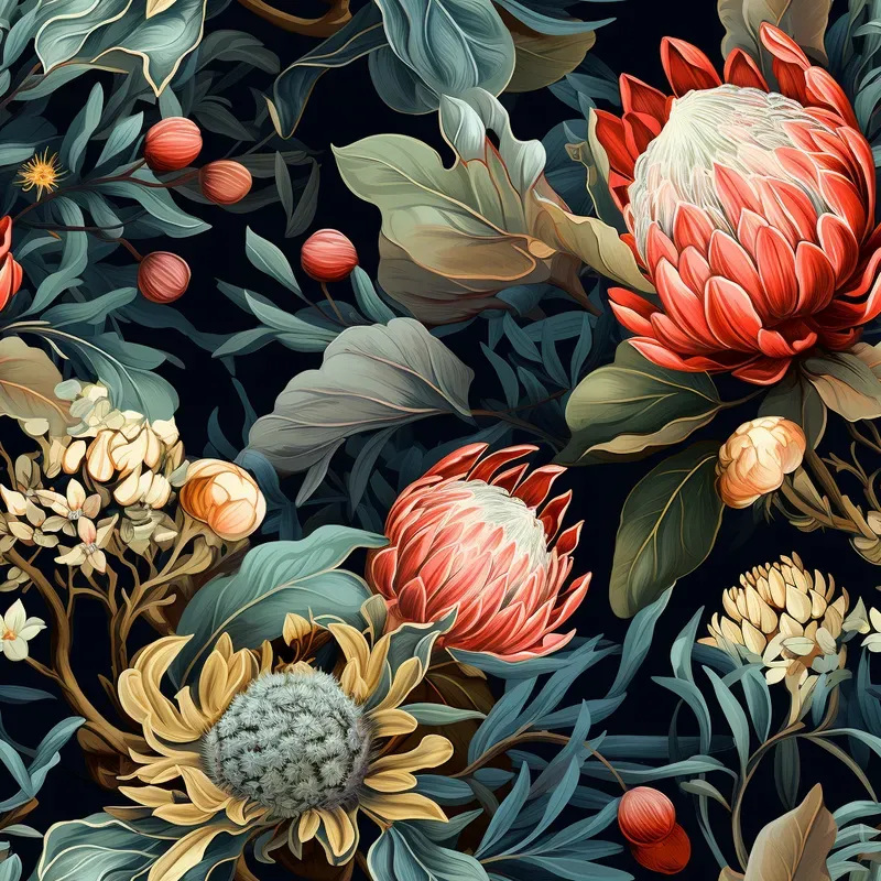 Classic Style Stunning Seamless Florals