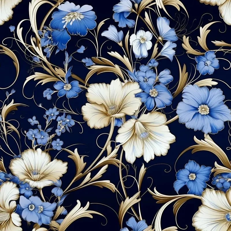 Classic Style Stunning Seamless Florals