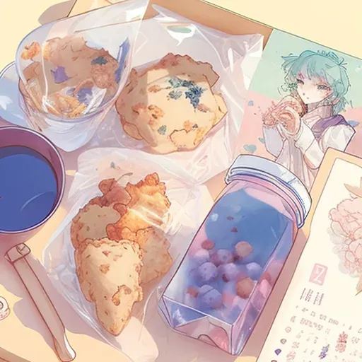 Light And Airy Anime Still Lifes