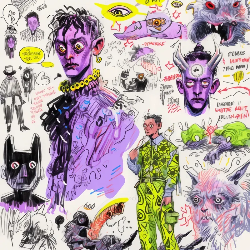 Sketch Book Doodles