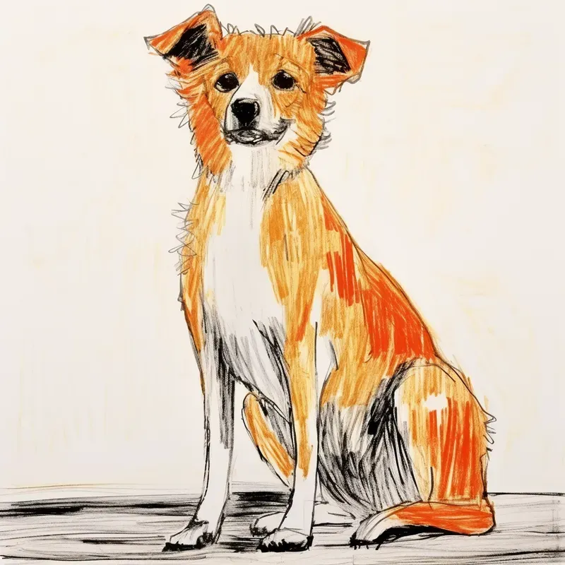 Inspired Crayon Drawings