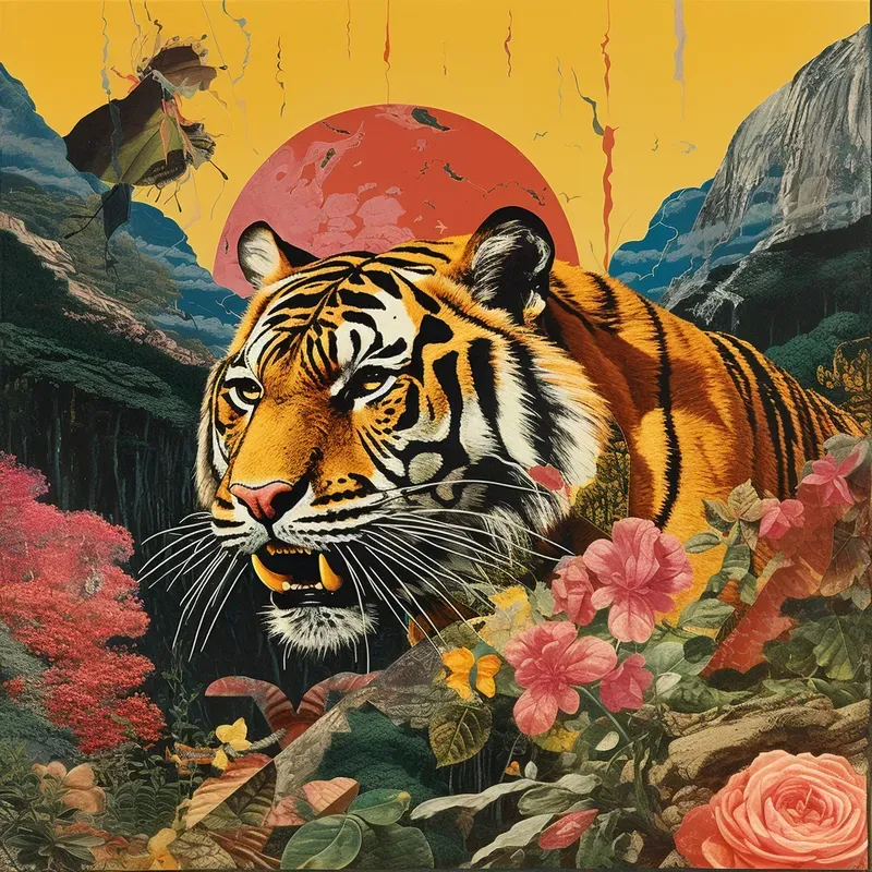 Impressionist Surreal Collages