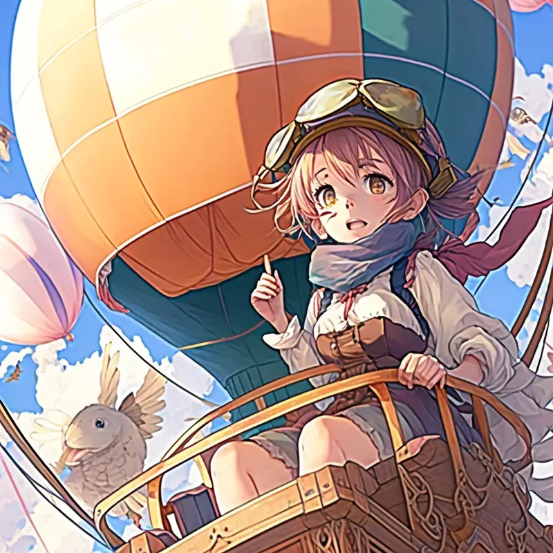 Premium Anime Children Book Illustration