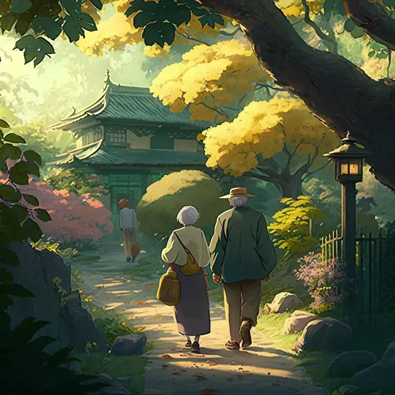 Premium Anime Children Book Illustration