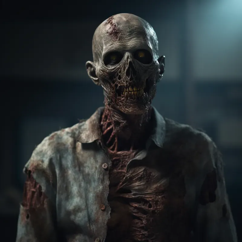 Realistic Zombie Horror Portraits