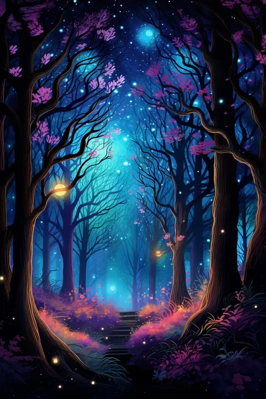 Titles Radiant Mystique Neon Enchanteds