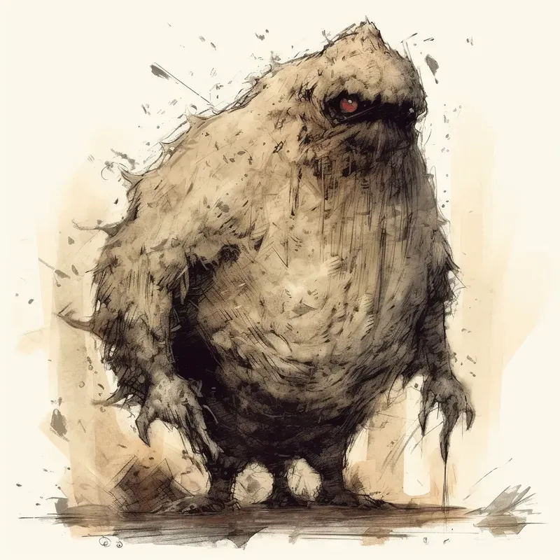 Artistic Sketches Of Animalcreatures