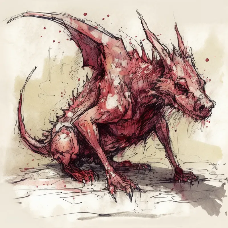 Artistic Sketches Of Animalcreatures