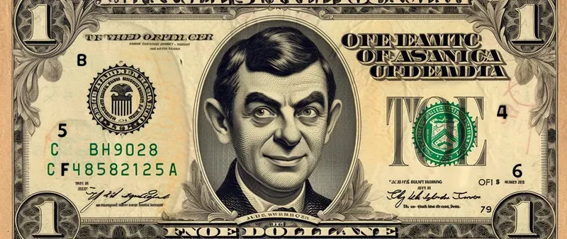 Dollar Bills With Custom People