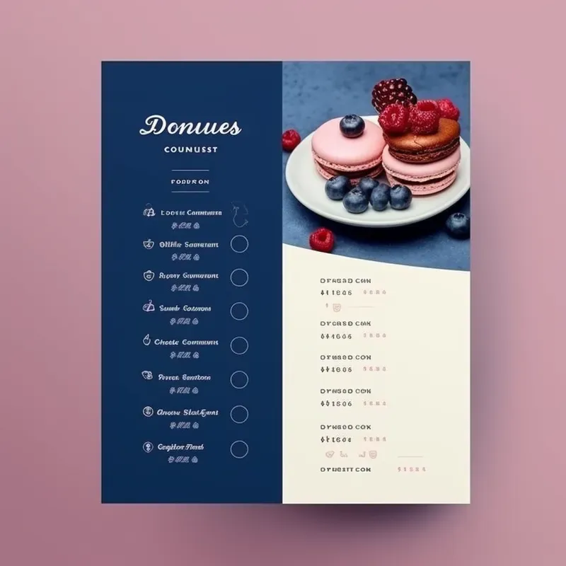 Modern Menu Designs