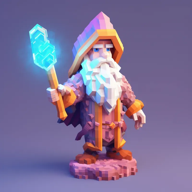Voxcel Fantastic Game Characters