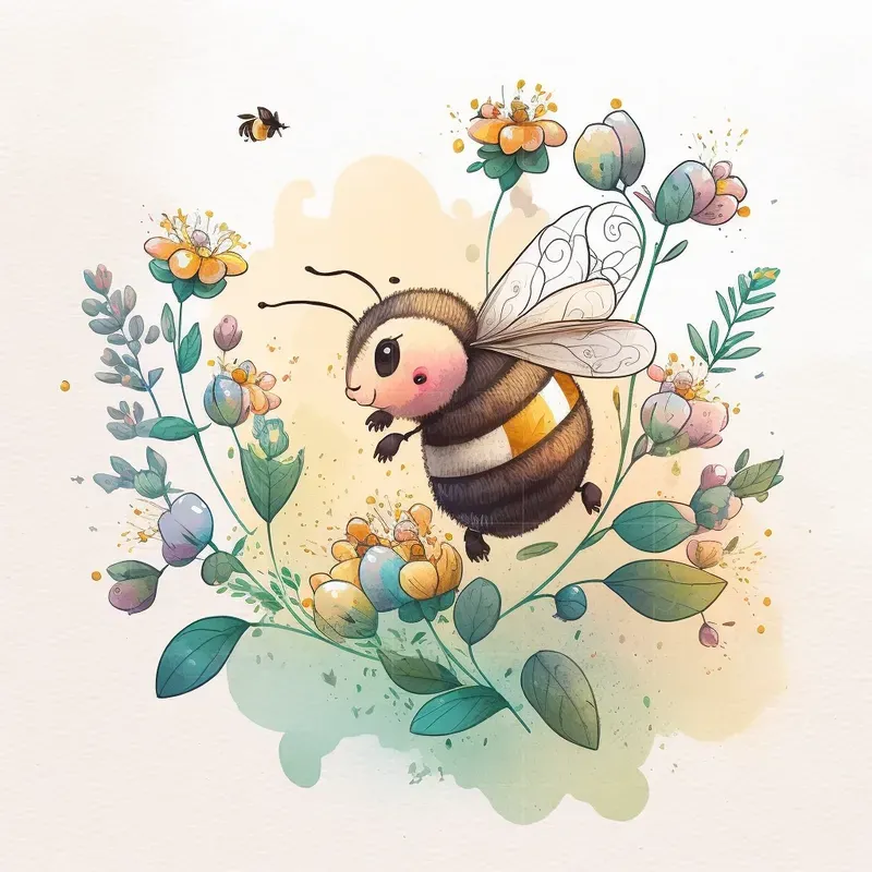 Whimsical Wonders Cute Animals