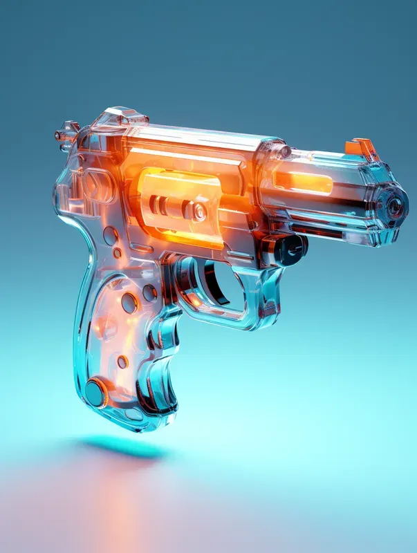 3D Material Glass Renders