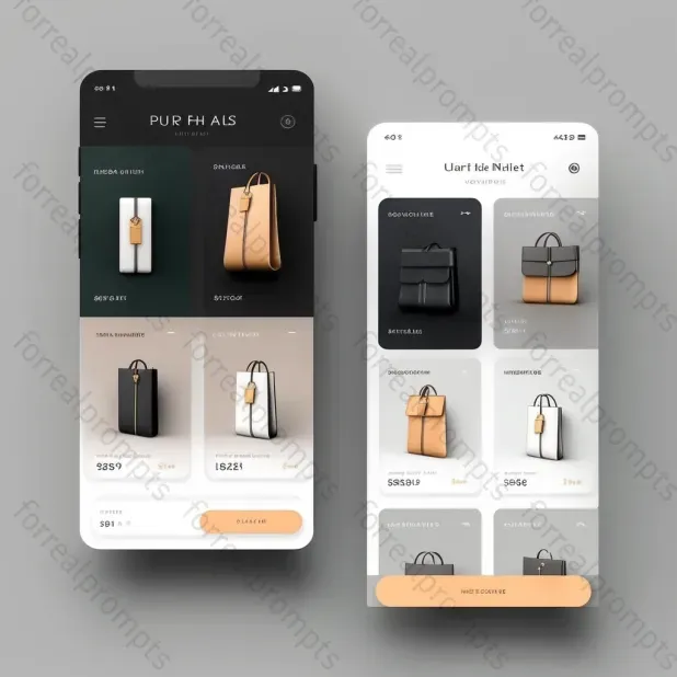 Futuristic App Ui Ux Design Mockups