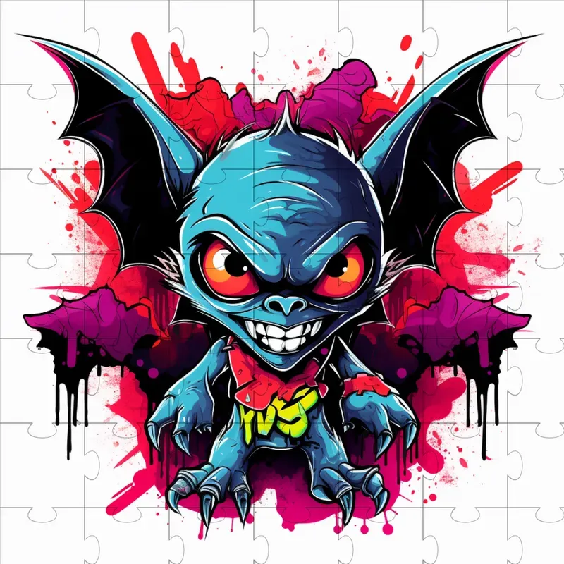 Scary Monster Vector Tshirt Illustrations