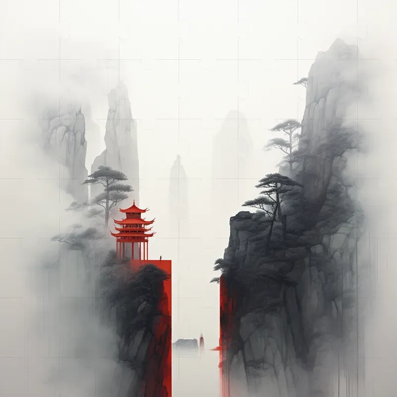 Calm Meditative Spiritual Landscapes
