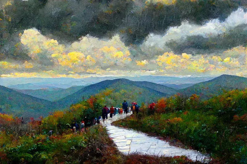 Edgy Modern Impressionist Landscapes and Cityscapes