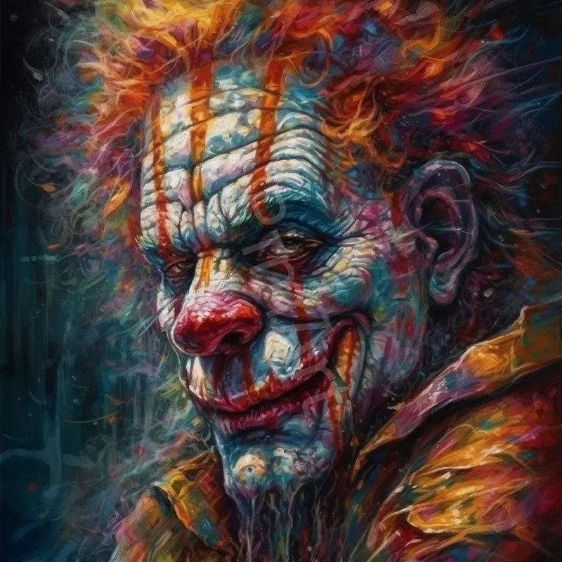 Colored Ink Paintings