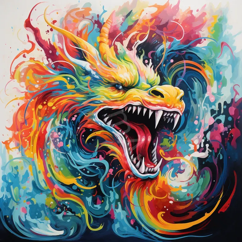 Wild Expressionistic Paintings
