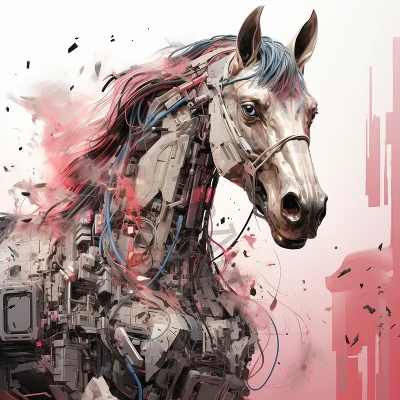 High Tech Futuristic Art