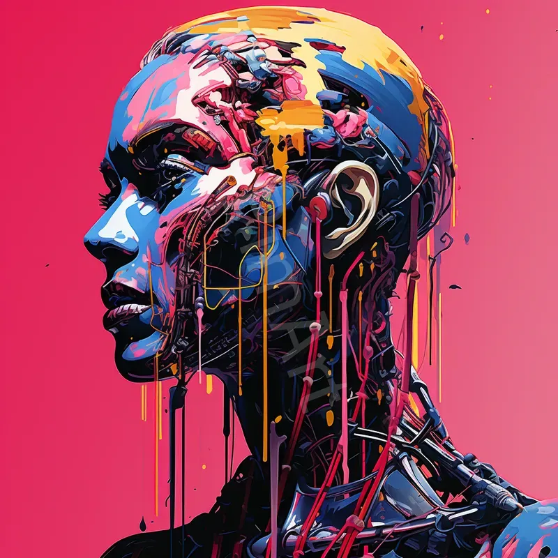 High Tech Futuristic Art