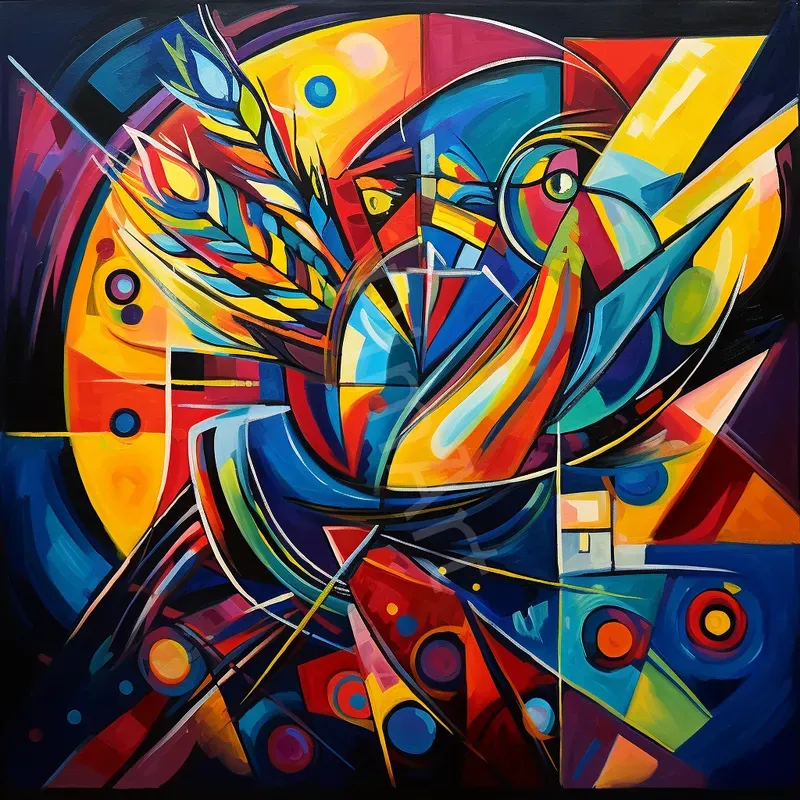 Abstract Acrylic Paintings
