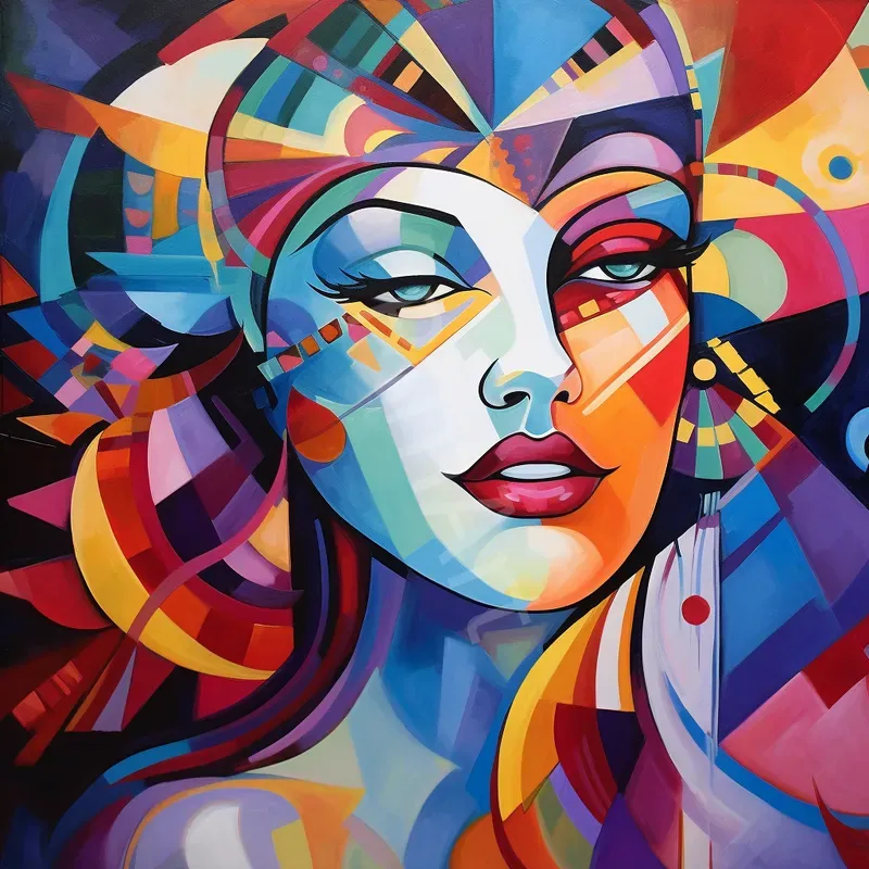 Abstract Acrylic Paintings