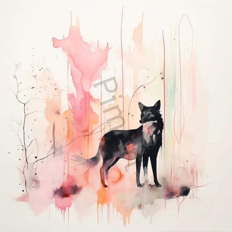 Abstract Watercolor Paintings