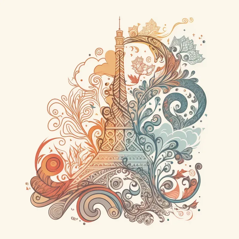 Whimsical Pattern Drawings