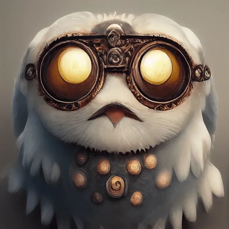 Steampunk Owl Avatars