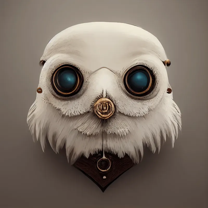 Steampunk Owl Avatars