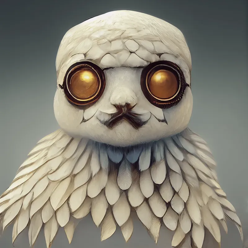 Steampunk Owl Avatars
