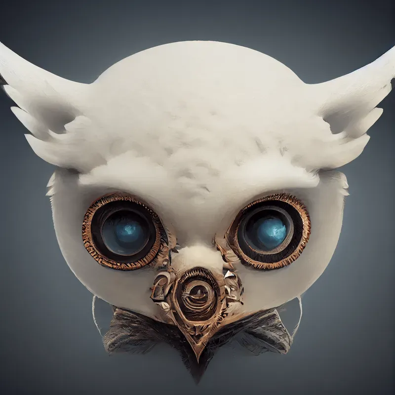 Steampunk Owl Avatars