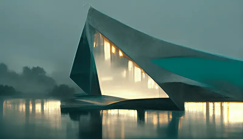 Futuristic Angular Structures