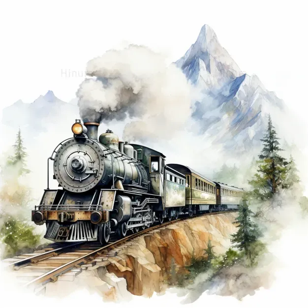 Watercolour Fusion Paintings