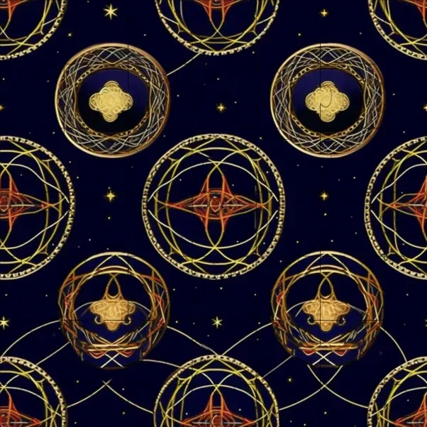 Mystical Celestial Patterns
