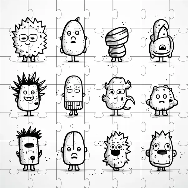 Cartoon Whitepaper Patterns