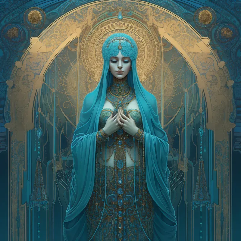 Mystical Fantasy Character Illustrations