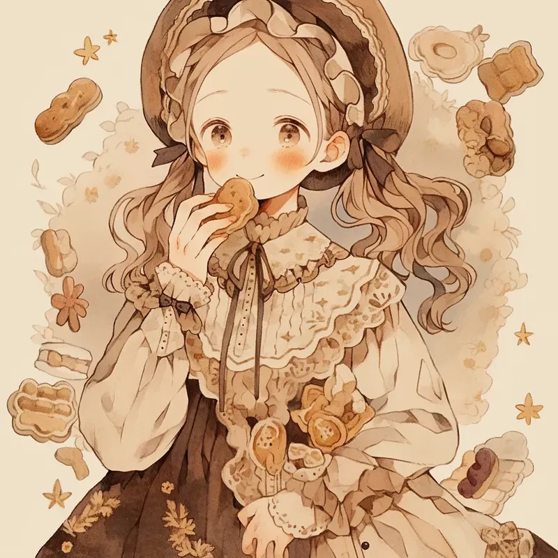Sweet Victorian Anime Characters