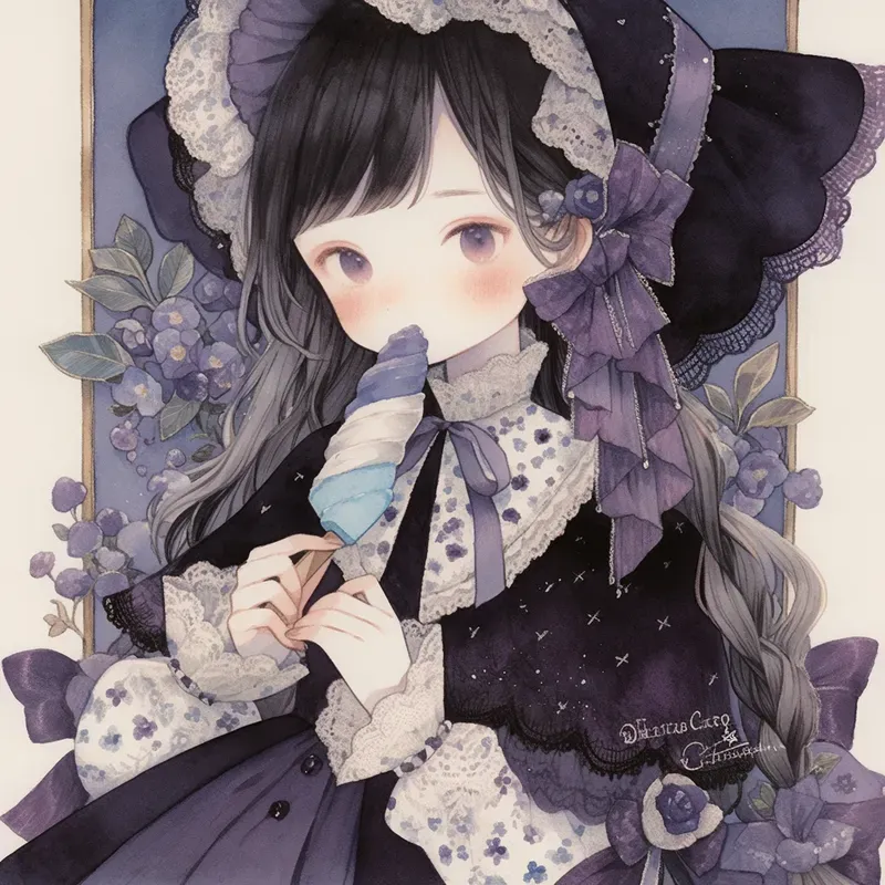 Sweet Victorian Anime Characters