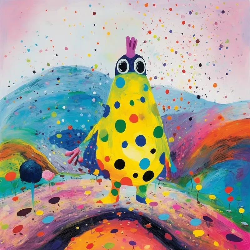 Whimsical Imaginary Friends Art
