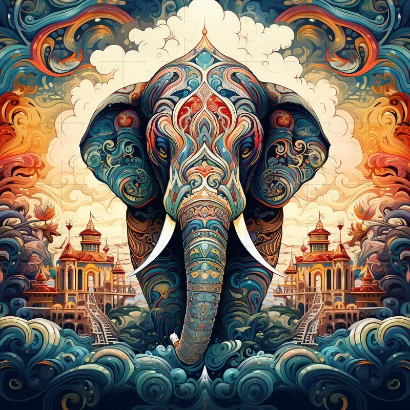 Fairy-tale World With Animals Book Cover