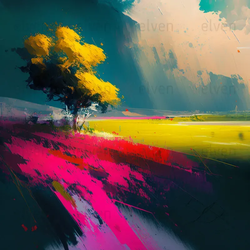 Brush Stroked Art
