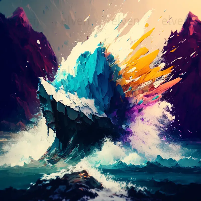 Brush Stroked Art