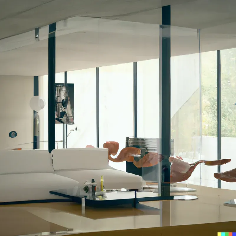 Modernist Living Room Interior Architectures