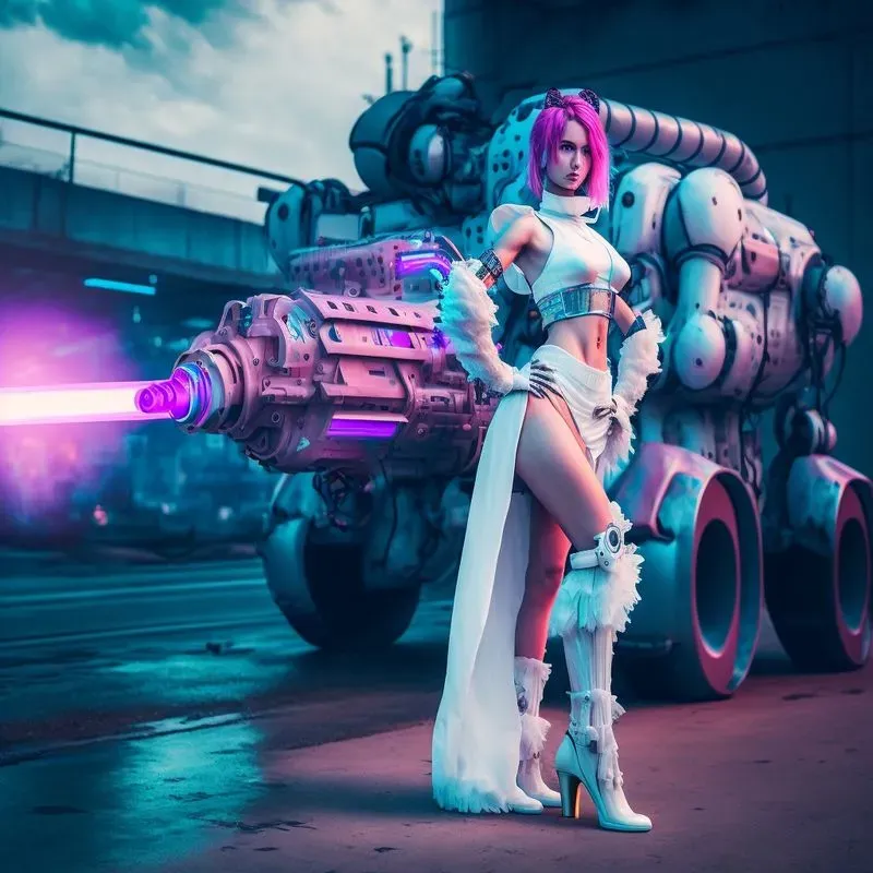 Cyborg Pinup Girls