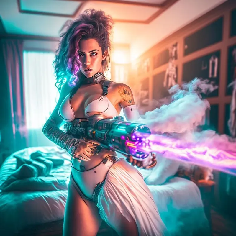 Cyborg Pinup Girls