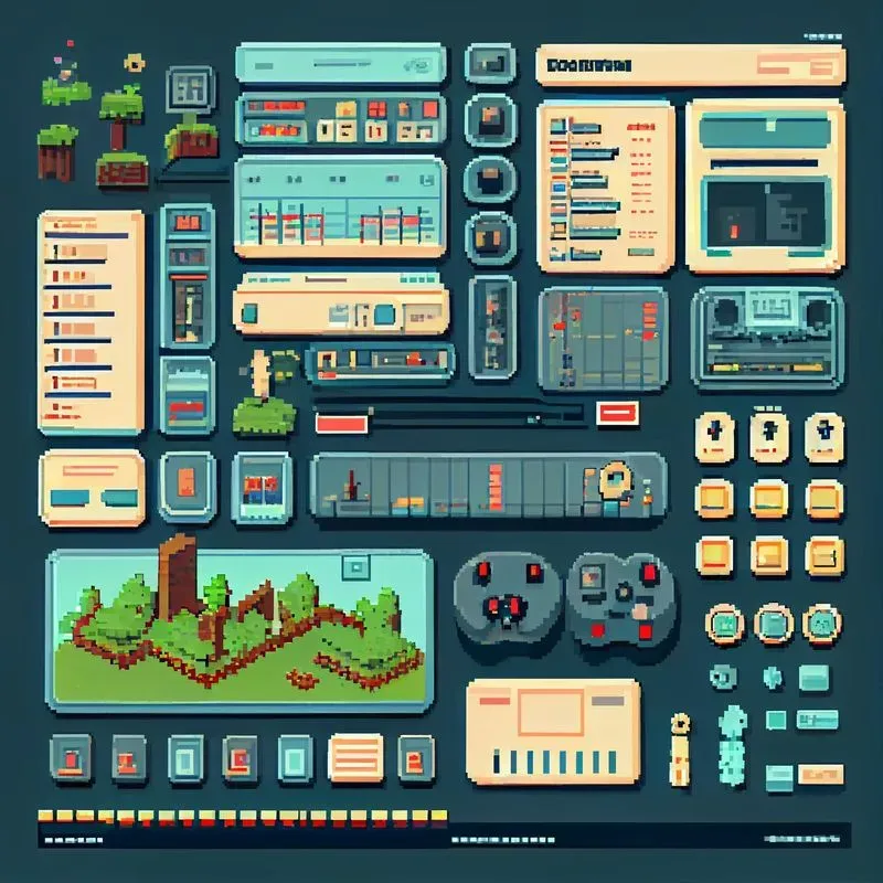 Pixel Game Asset Designs