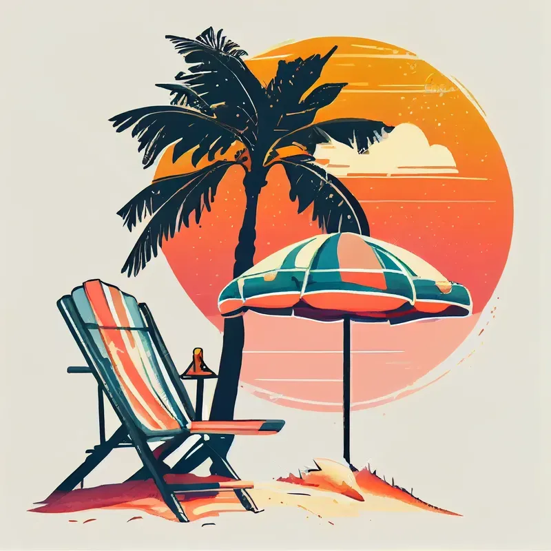 Retro Sunset Designs