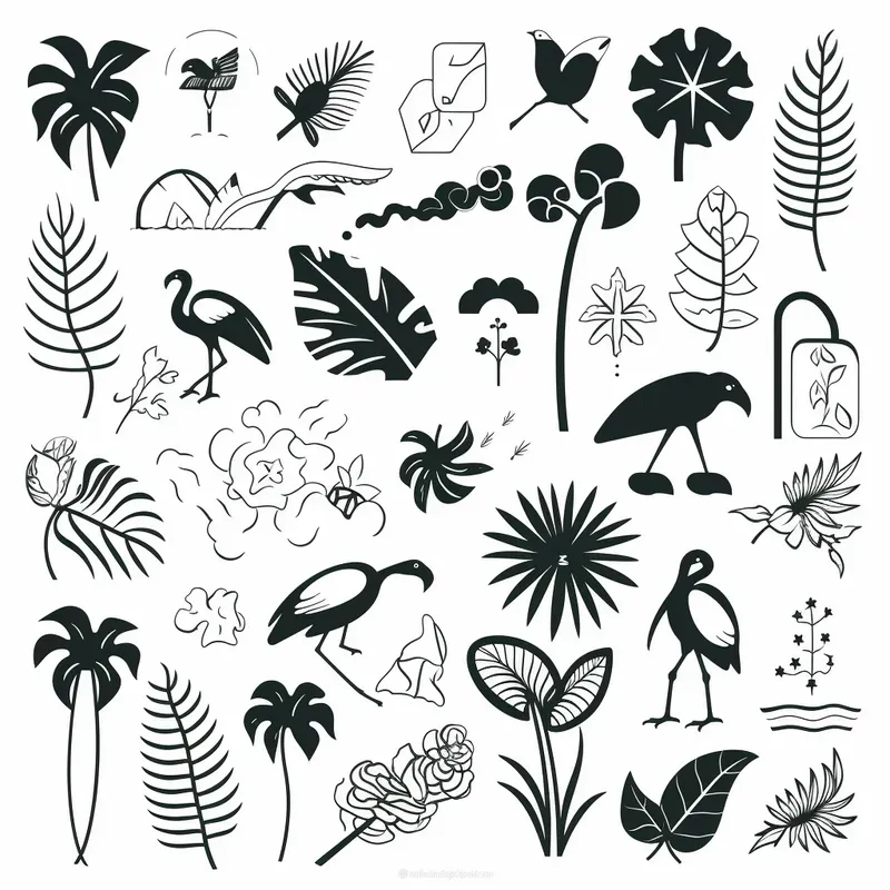 Simple Doodle Clipart Collections